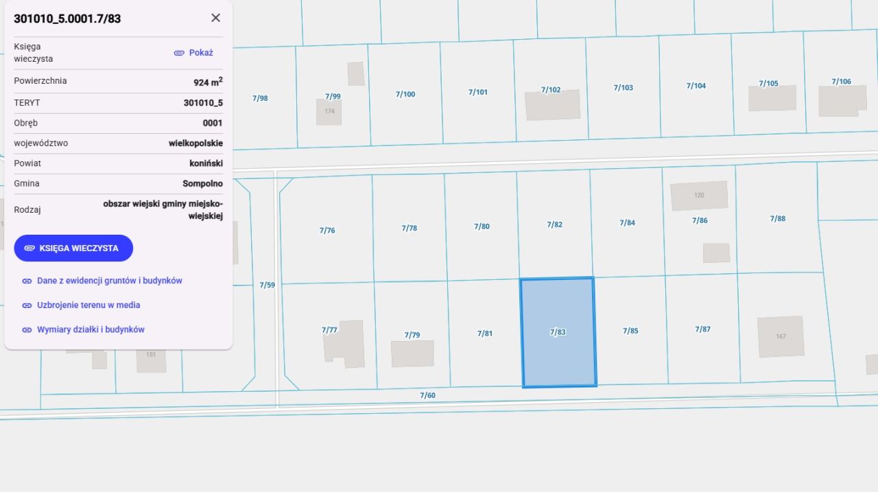 Działka budowlana Biele. Zdjęcie 1