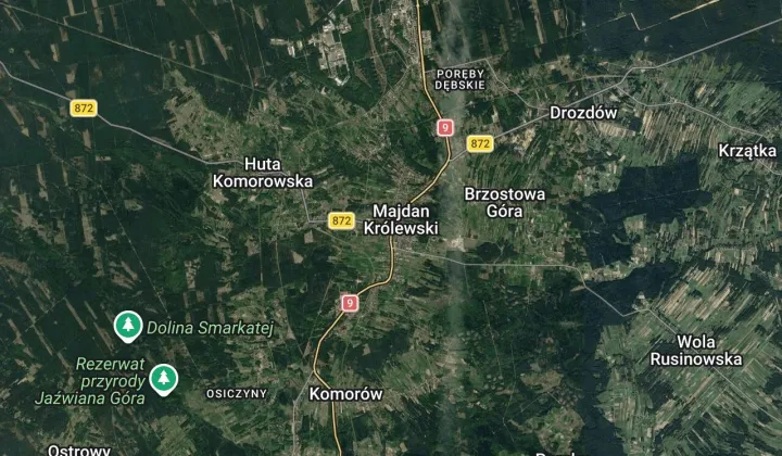Działka rekreacyjna Majdan Królewski