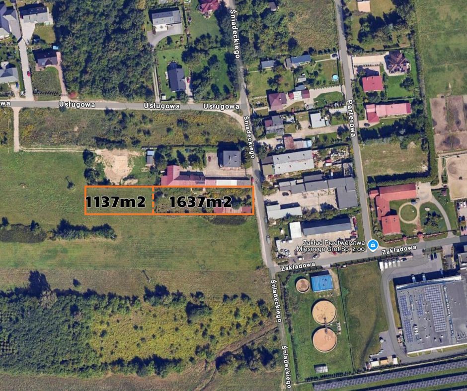 Działka budowlana Stara Gadka, ul. Jędrzeja Śniadeckiego