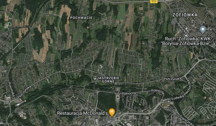 Działka rod Jastrzębie-Zdrój, ul. Strażacka