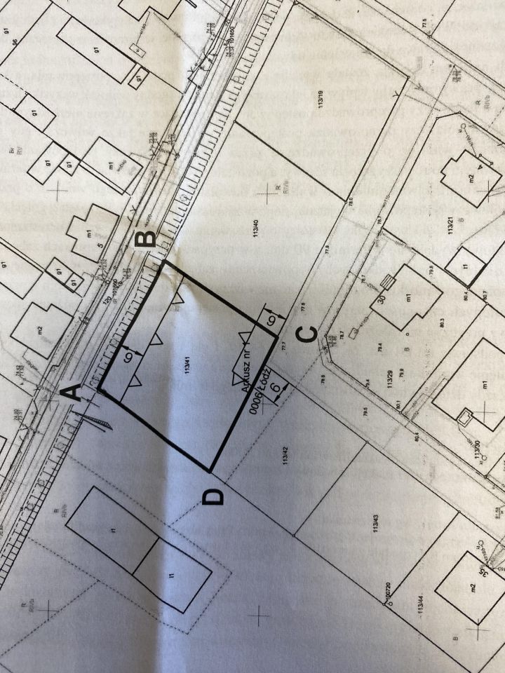 Działka budowlana Łódź, ul. Rubinowa. Zdjęcie 1