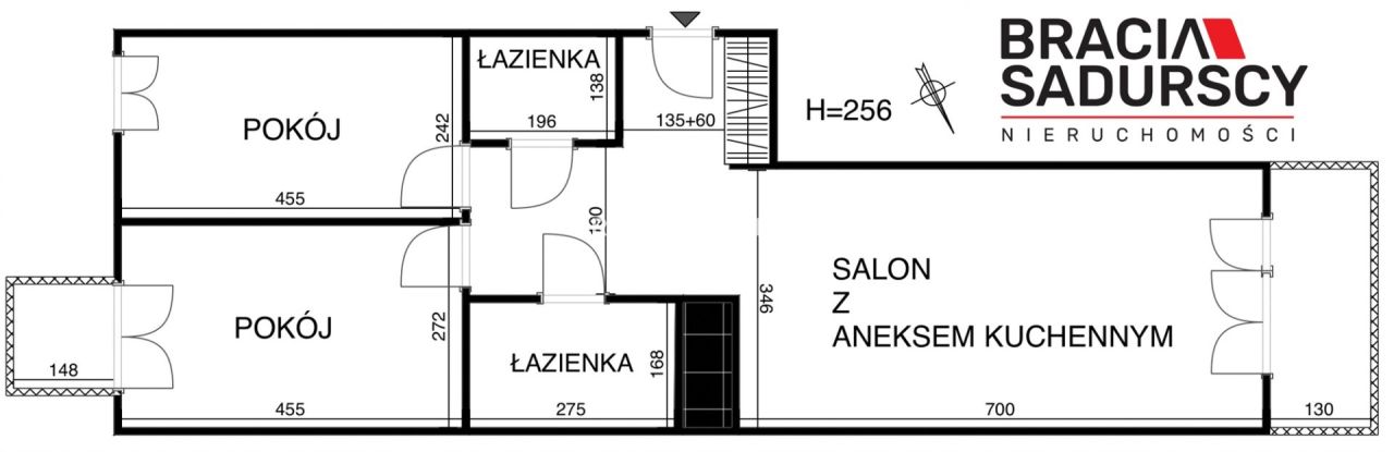 Mieszkanie 3-pokojowe Kraków Grzegórzki, ul. Bajeczna. Zdjęcie 30