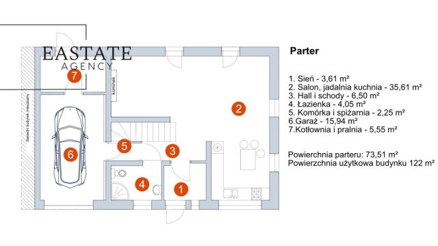 bliźniak, 4 pokoje Grądy. Zdjęcie 11