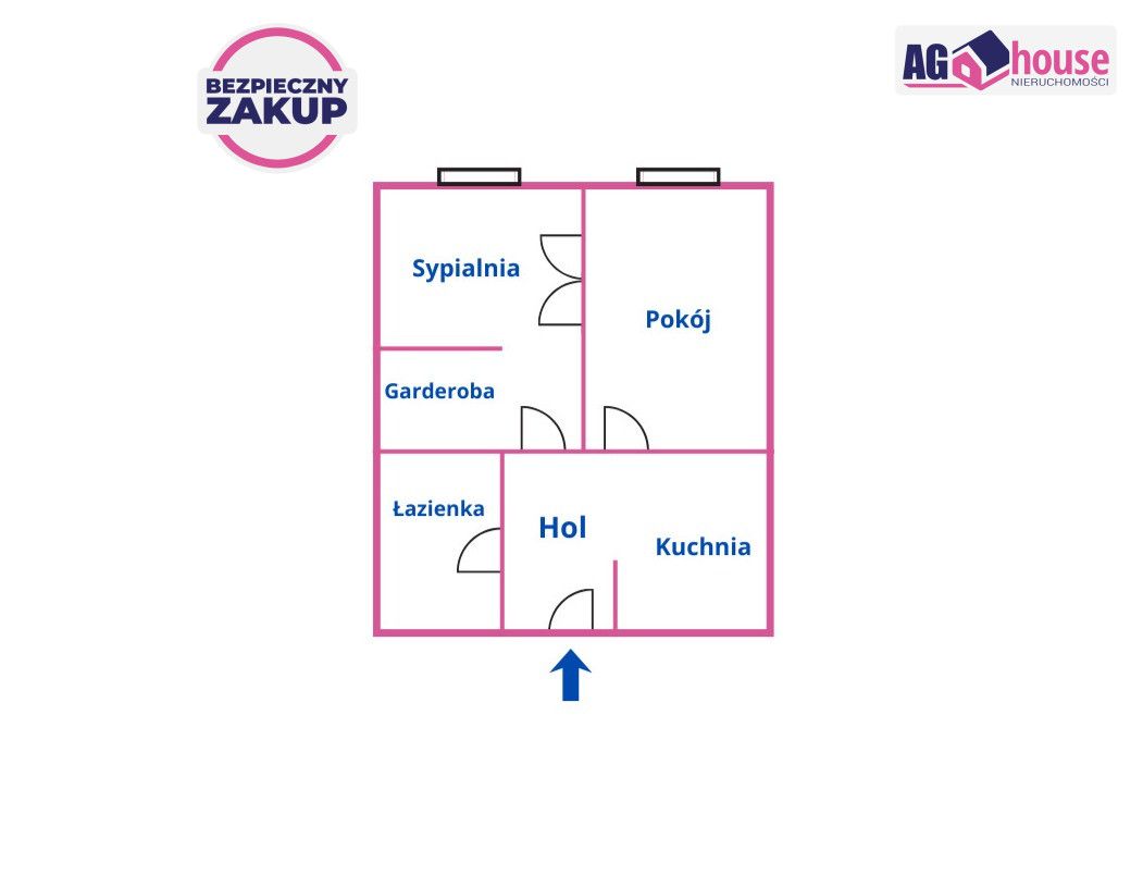 Mieszkanie 2-pokojowe Gdańsk Wrzeszcz, ul. Konrada Leczkowa. Zdjęcie 10