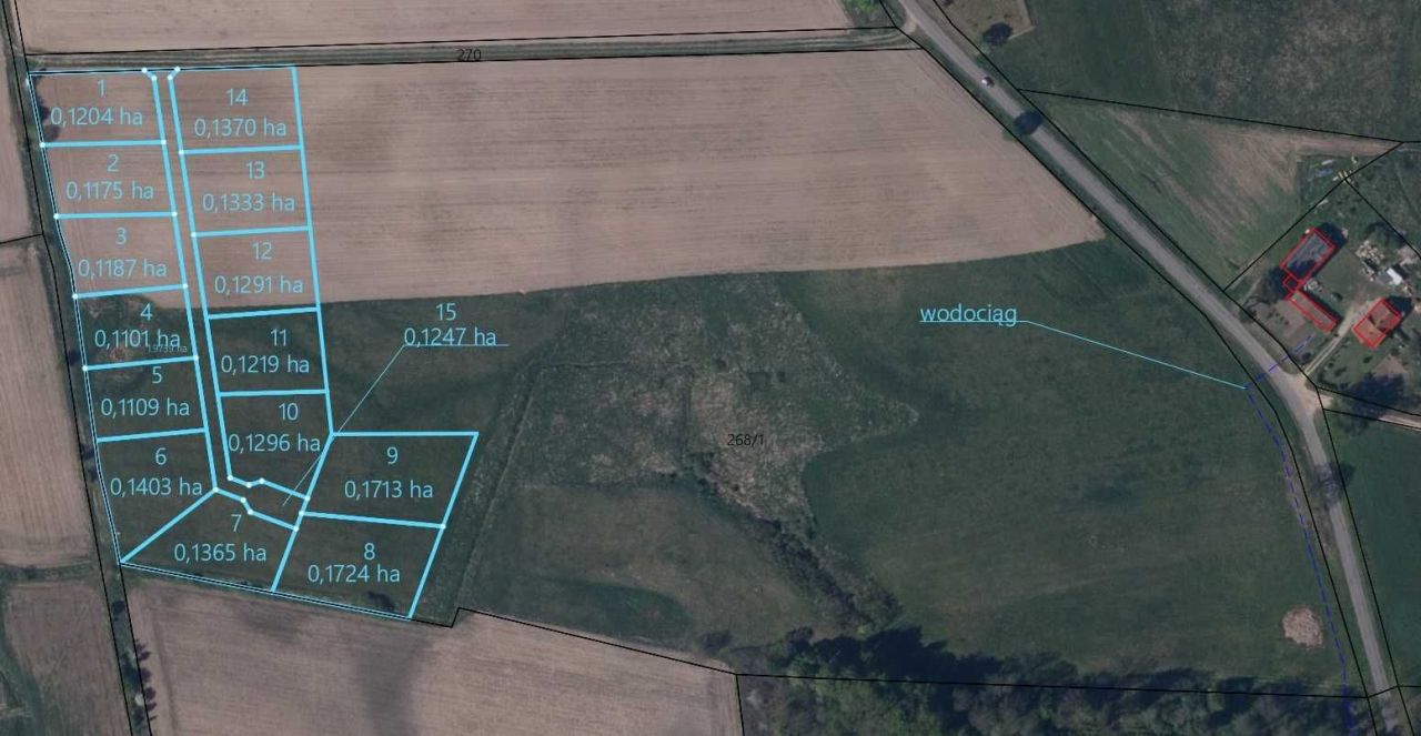 Działka inwestycyjna Strużyna. Zdjęcie 3