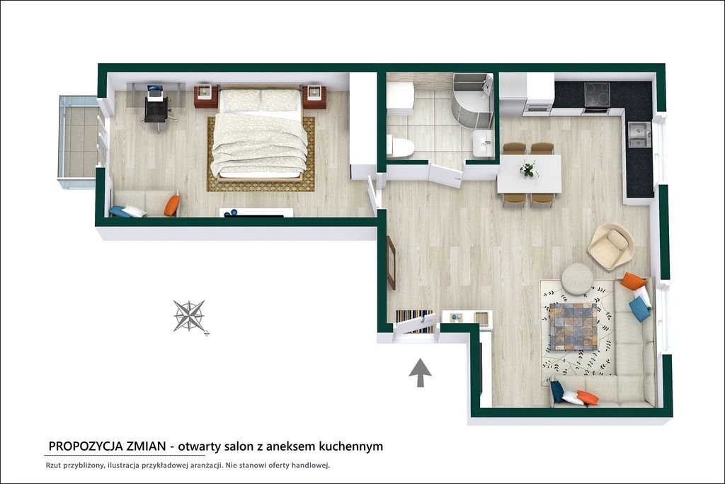 Mieszkanie 2-pokojowe Warszawa Praga-Północ, ul. Józefa Szanajcy. Zdjęcie 35