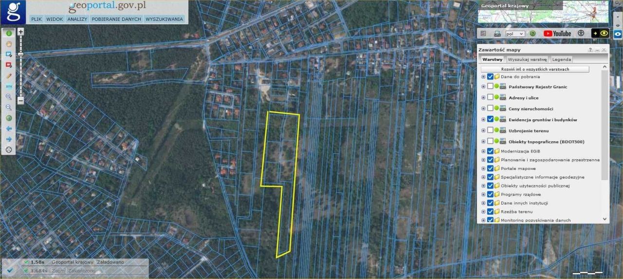 Działka rolna Klaudyn, ul. Klaudyńska. Zdjęcie 8