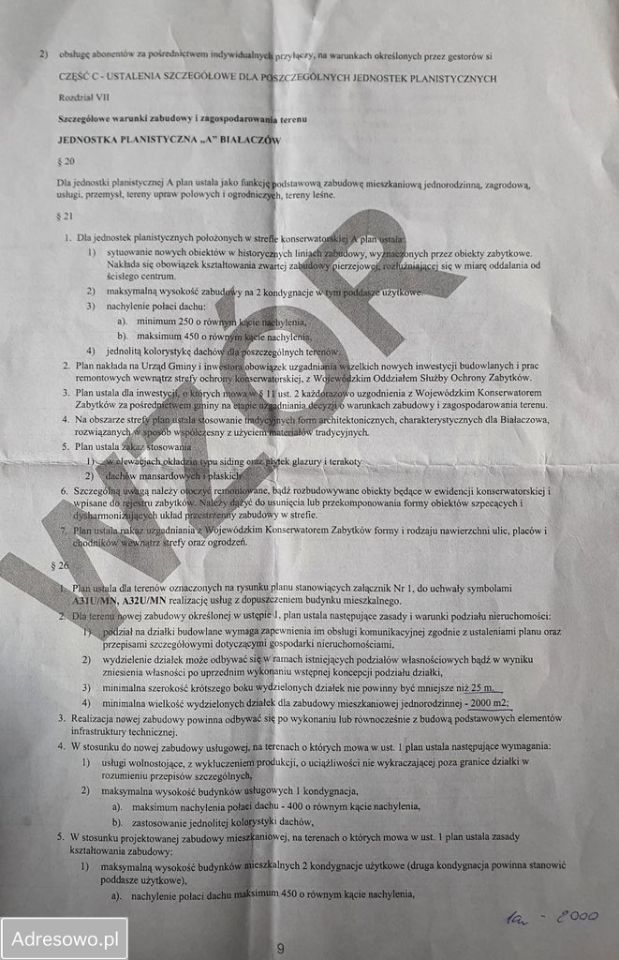 Działka budowlana Białaczów. Zdjęcie 4