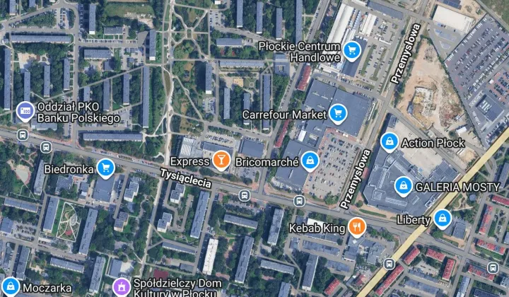 Mieszkanie 3-pokojowe Płock, ul. Rajmunda Rembielińskiego