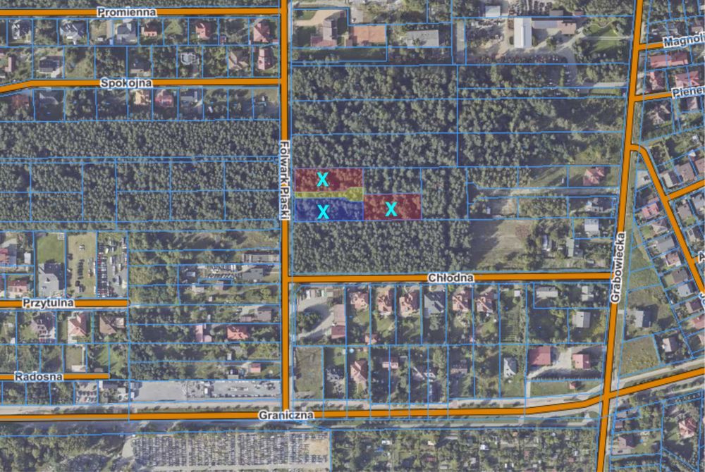Działka budowlana Ostrowiec Świętokrzyski, ul. Folwark Piaski. Zdjęcie 2