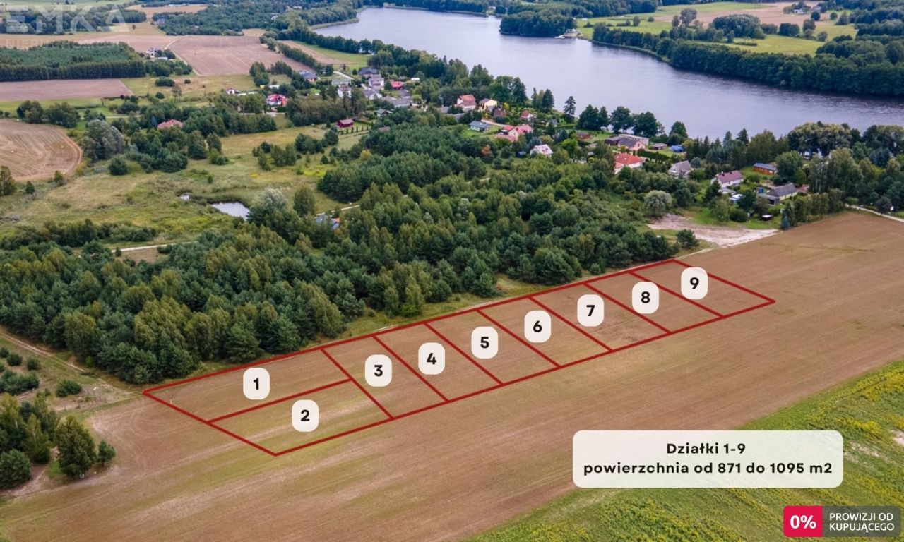 Działka rekreacyjna Branica