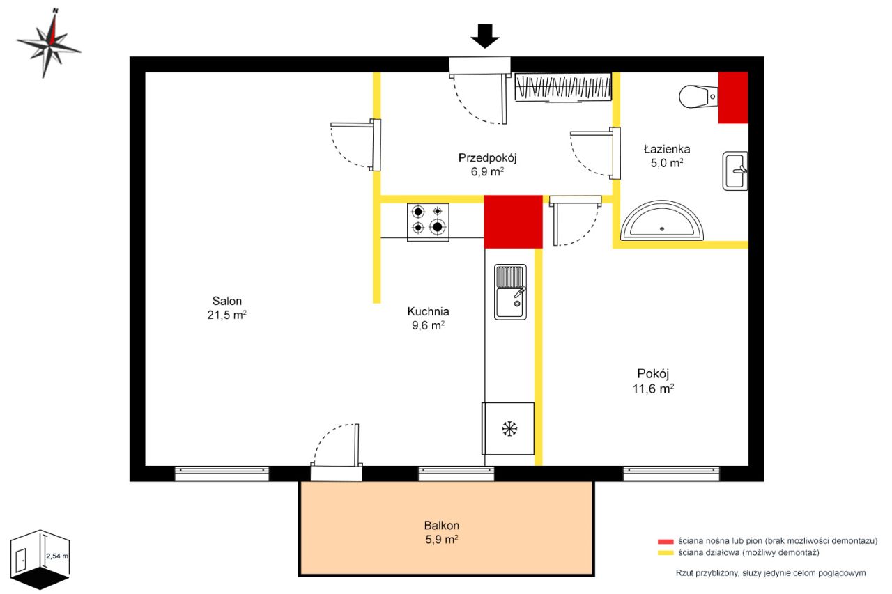Mieszkanie 2-pokojowe Warszawa Białołęka, ul. Skarbka z Gór. Zdjęcie 19