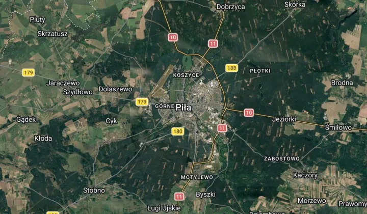 Działka rekreacyjna Piła Centrum, ul. Namysłowskiego