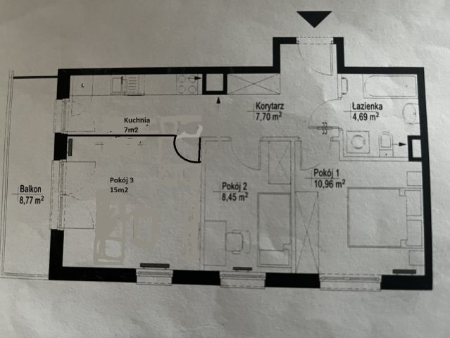 Mieszkanie 3-pokojowe Poznań Junikowo, ul. Wieruszowska. Zdjęcie 1