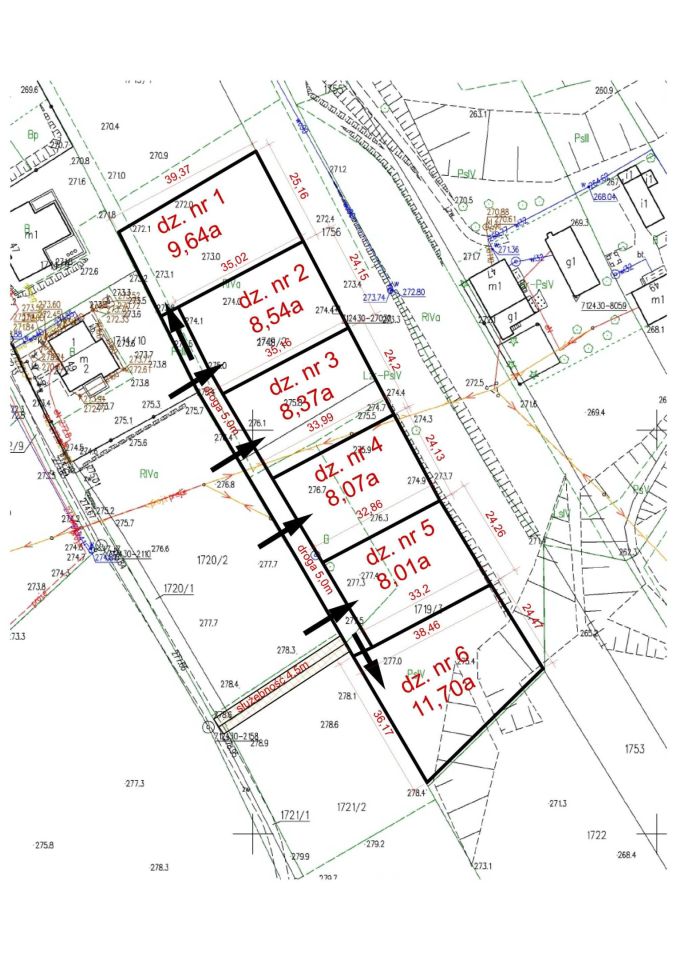Działka budowlana Rzeszów Słocina. Zdjęcie 2