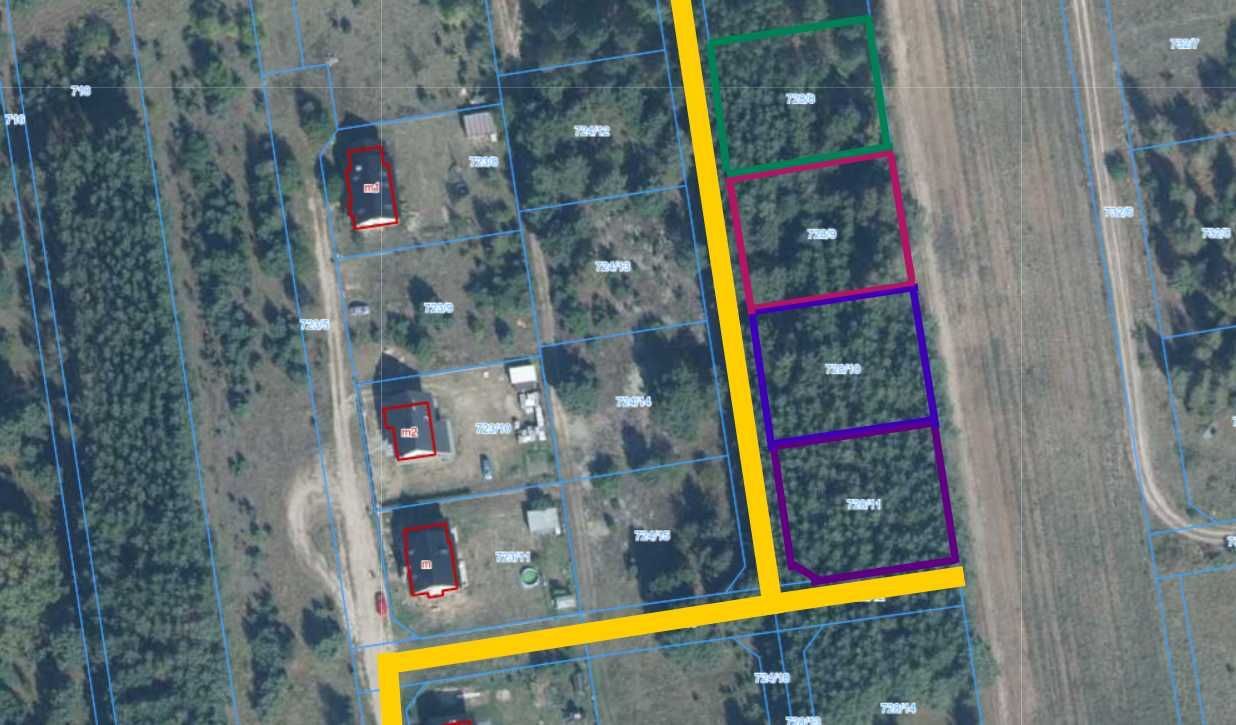 Działka rolno-budowlana Drawski Młyn, szosa Dworcowa. Zdjęcie 1