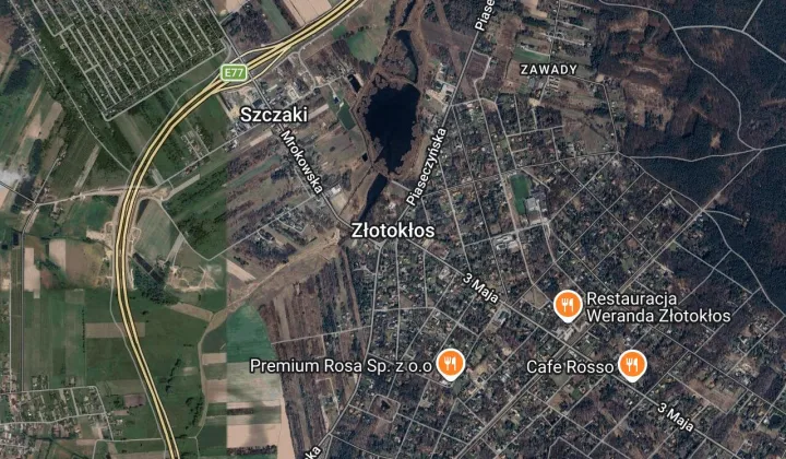 Działka budowlana Złotokłos