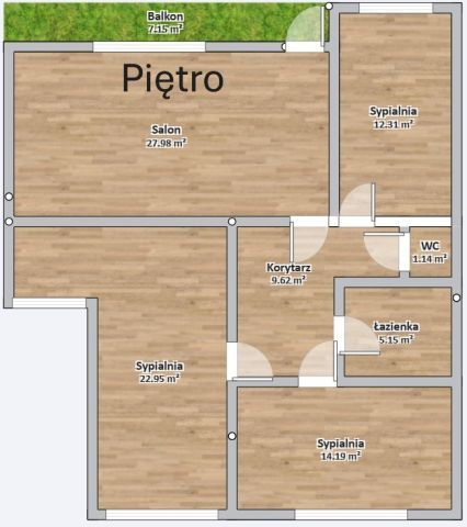 dom szeregowy, 6 pokoi Brzeg Centrum, ul. Króla Jana III. Zdjęcie 17