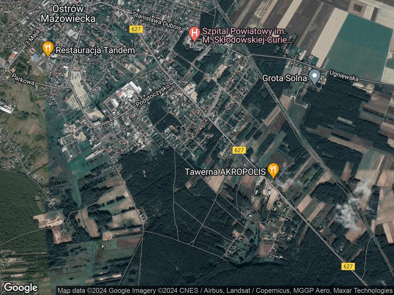 Działka budowlana Ostrów Mazowiecka, ul. Kalinowa