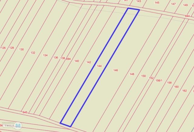 Działka leśna Osiny. Zdjęcie 2