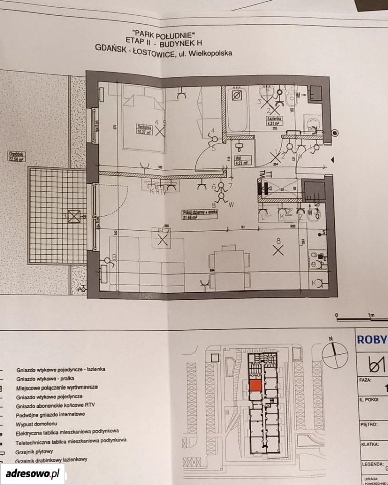 Mieszkanie 2-pokojowe Gdańsk Ujeścisko, ul. Wielkopolska. Zdjęcie 20
