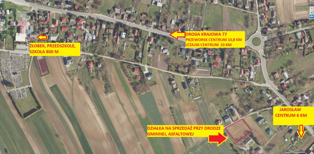 Działka budowlana Pełkinie. Zdjęcie 2