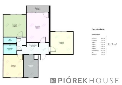 Mieszkanie 4-pokojowe Warszawa Bemowo, ul. Anieli Krzywoń. Zdjęcie 4