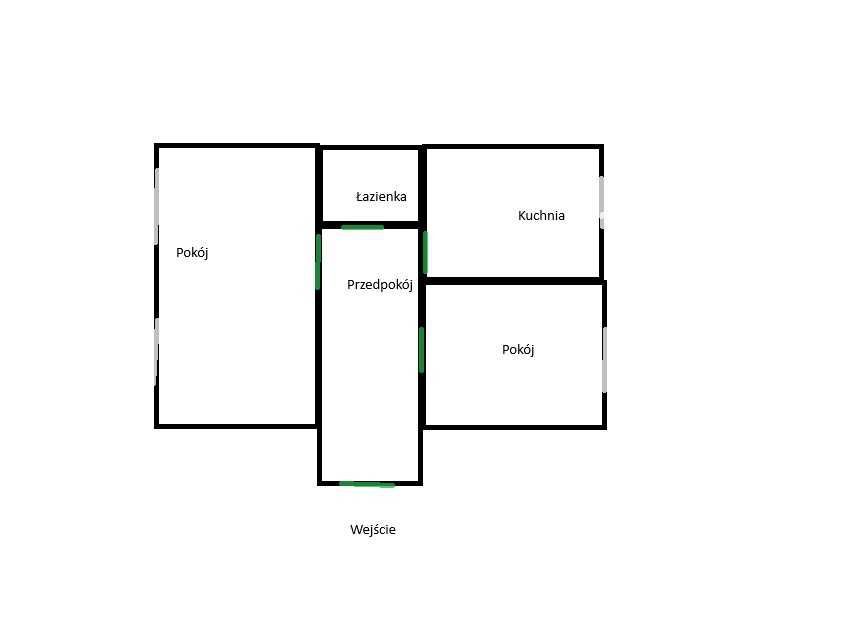 Mieszkanie 2-pokojowe Zabrze Helenka, ul. płk. Franciszka Niepokólczyckiego. Zdjęcie 4