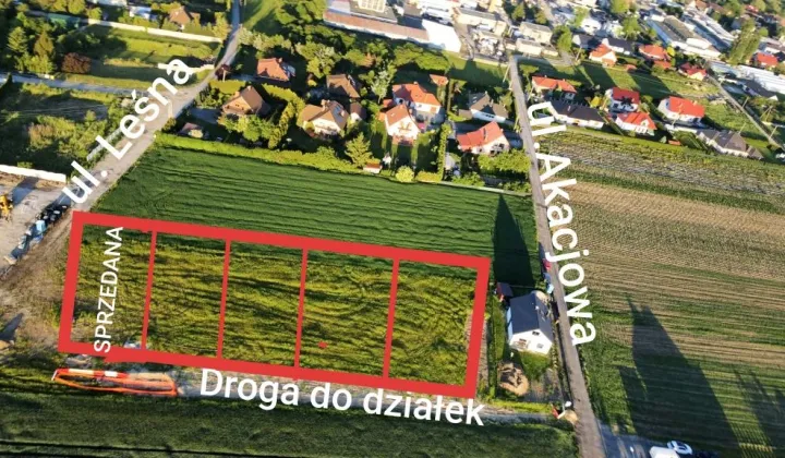 Działka budowlana Grodków, ul. Leśna