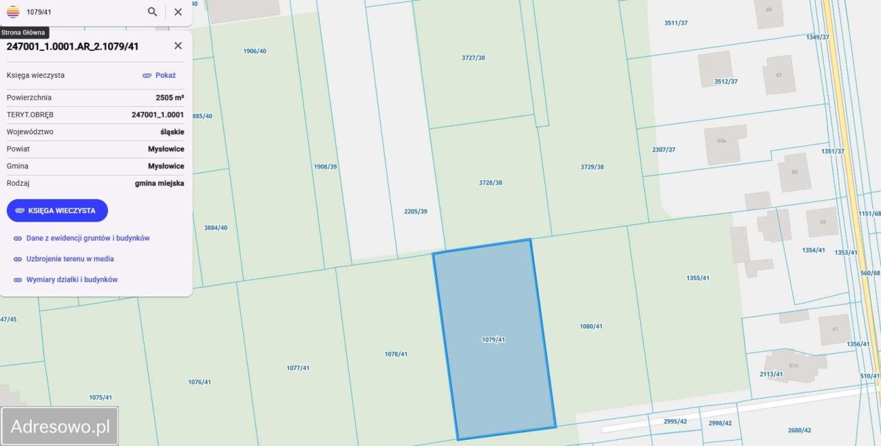 Działka budowlana Mysłowice Morgi, ul. Bronisława Pukowca. Zdjęcie 4