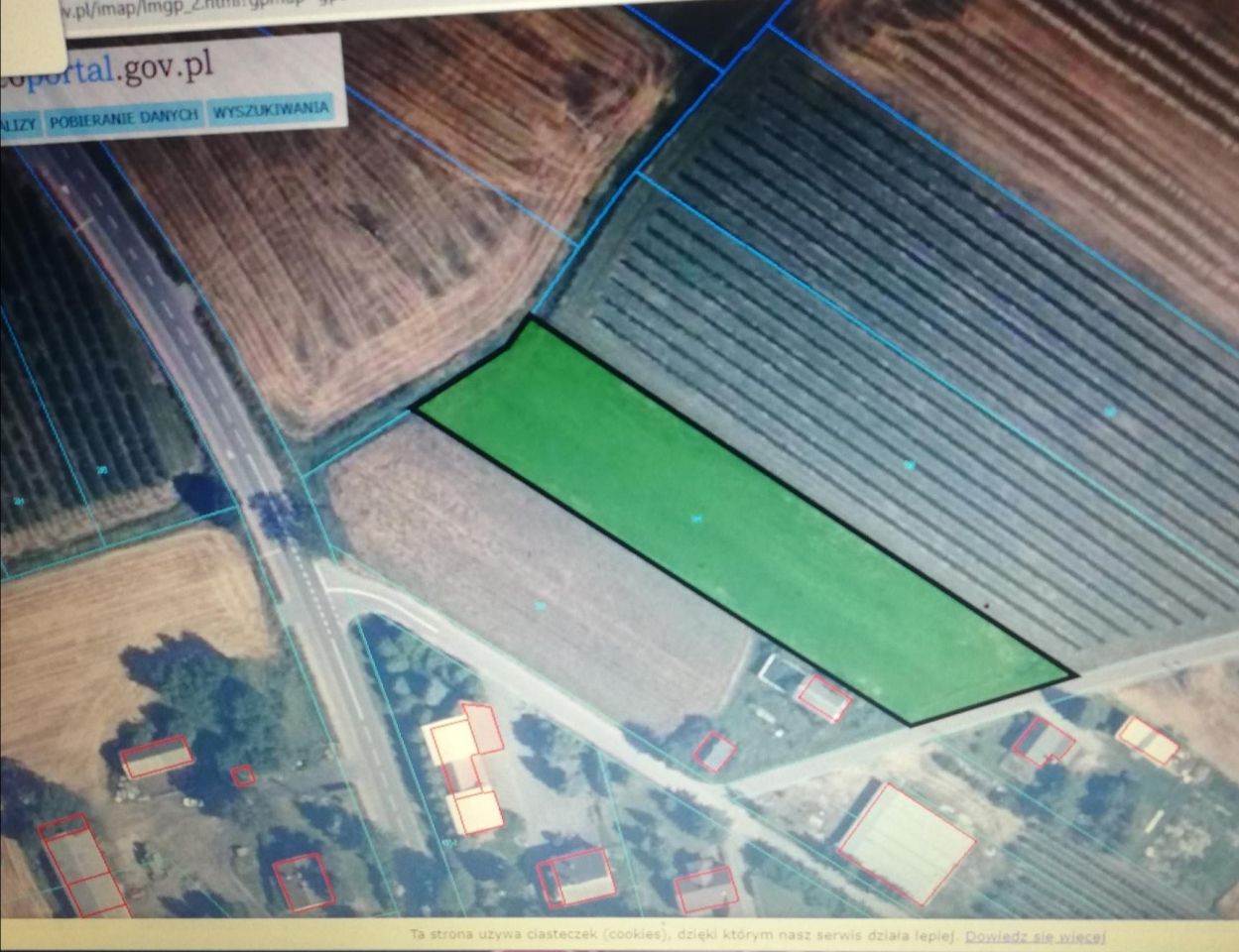 Działka rolno-budowlana Zakrze. Zdjęcie 6