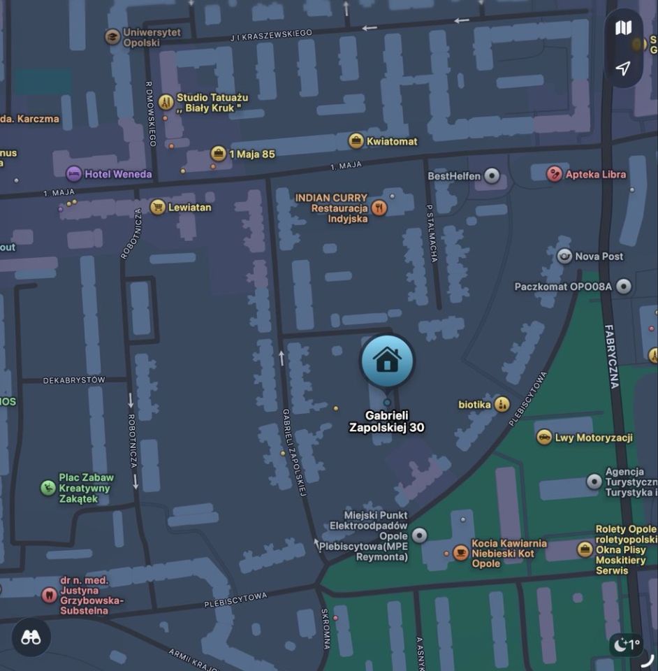 Mieszkanie 2-pokojowe Opole Śródmieście, ul. Gabrieli Zapolskiej. Zdjęcie 2