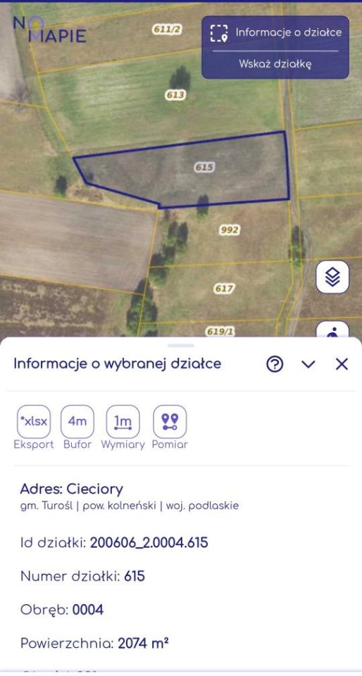 Działka rolna Pupki. Zdjęcie 2