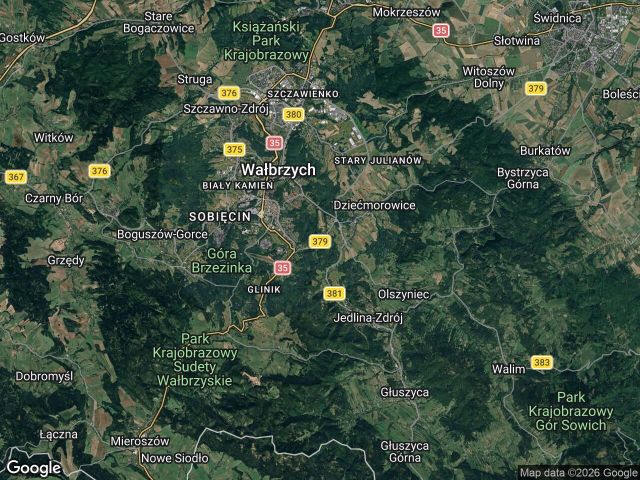 Mieszkanie 3-pokojowe Wałbrzych Podgórze, ul. Świdnicka. Zdjęcie 1