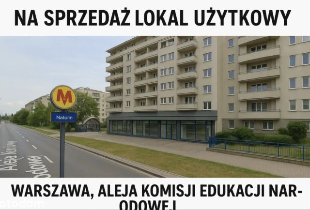 Lokal Warszawa Ursynów, al. Komisji Edukacji Narodowej. Zdjęcie 1