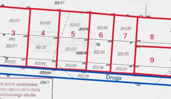 Działka budowlana Pułtusk, ulicy Kościuszki