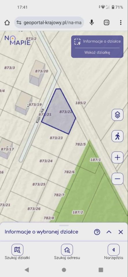 Działka rolno-budowlana Wysocko Wielkie. Zdjęcie 3