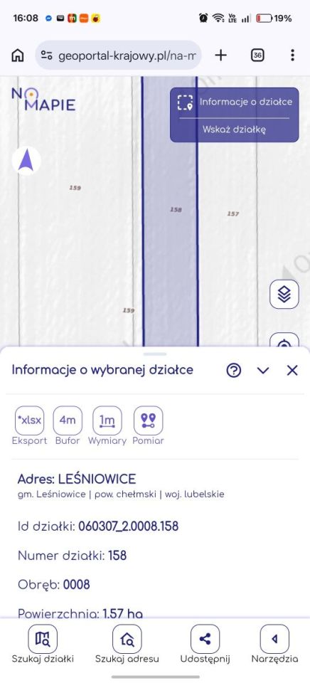 Działka rolna Leśniowice. Zdjęcie 2