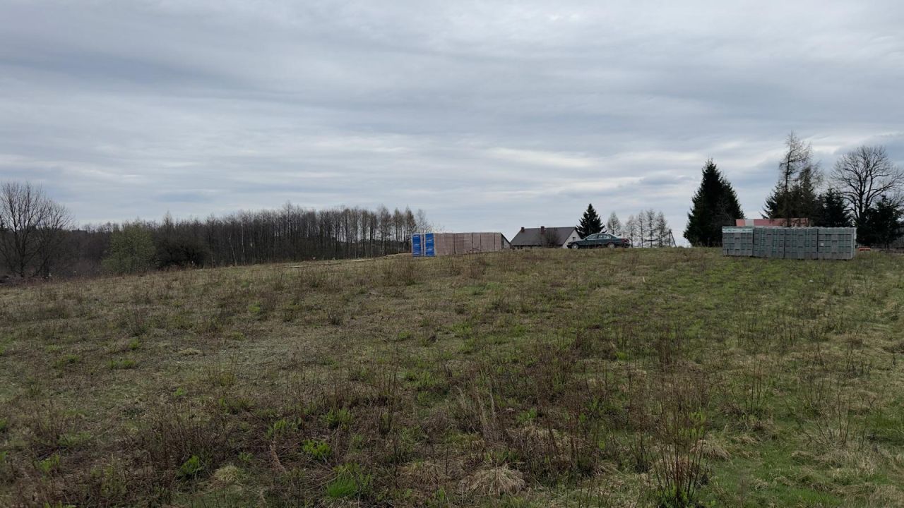 Działka budowlana Gębiczyna Dół od Głobikowej. Zdjęcie 6