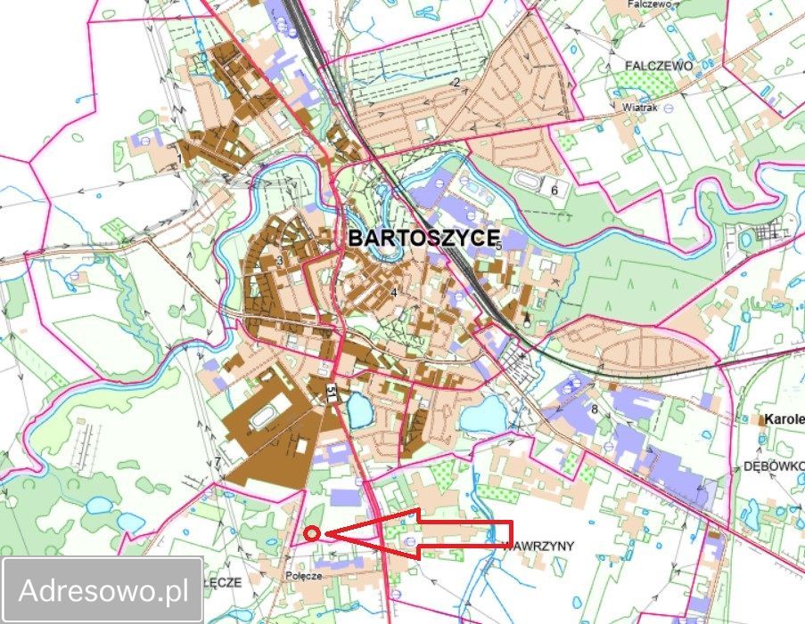 Działka budowlana Bartoszyce, ul. Sezamkowa. Zdjęcie 4
