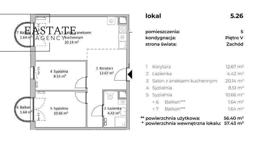 Mieszkanie 3-pokojowe Warszawa Wola, ul. Ignacego Prądzyńskiego. Zdjęcie 7