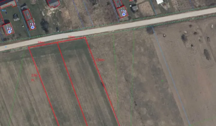 Działka budowlana Koryciska