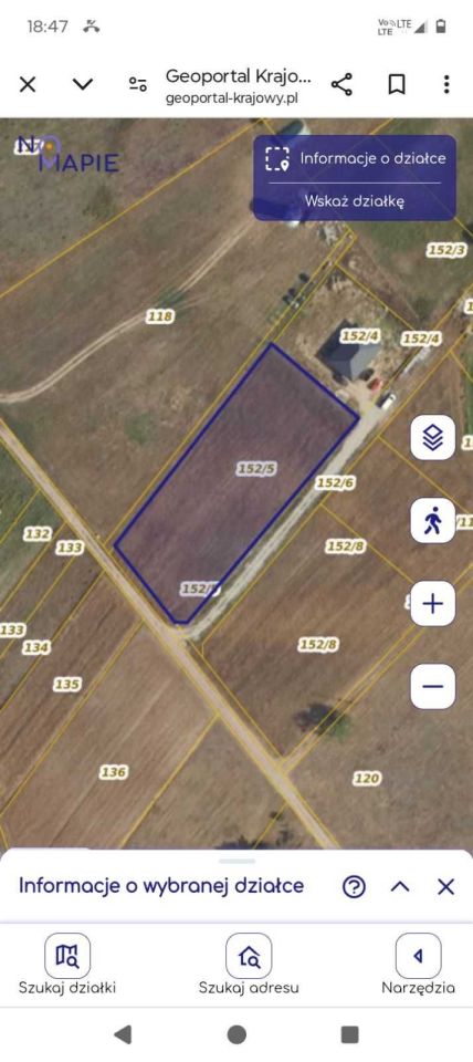 Działka budowlana Ruda. Zdjęcie 1