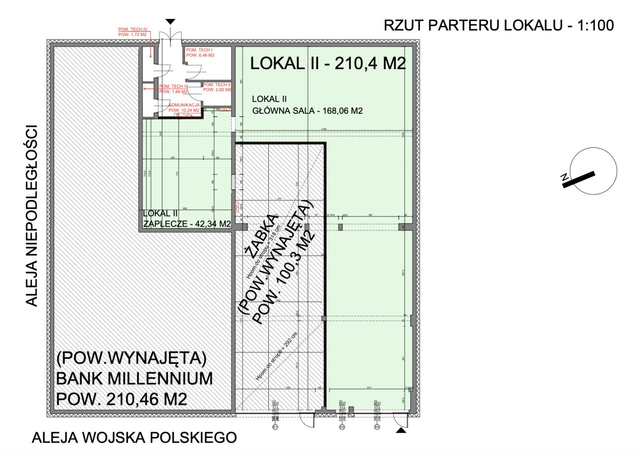 Lokal Pruszków Centrum, al. Niepodległości. Zdjęcie 2