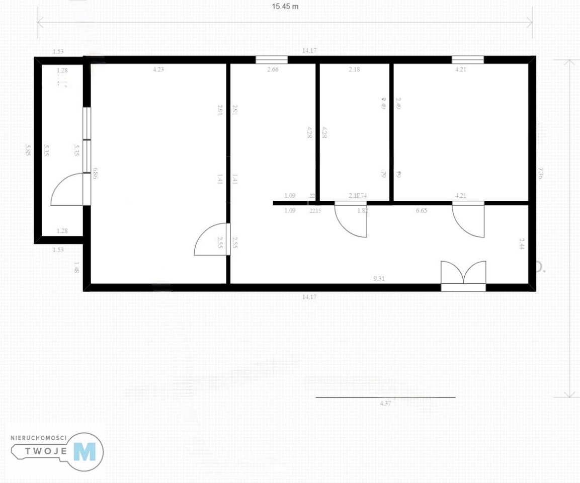 Mieszkanie 2-pokojowe Kielce Centrum. Zdjęcie 7