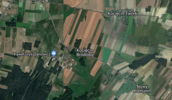 Działka rolna Kocięcin Brodowy