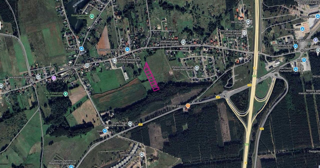 Działka budowlana Lubieszów. Zdjęcie 6