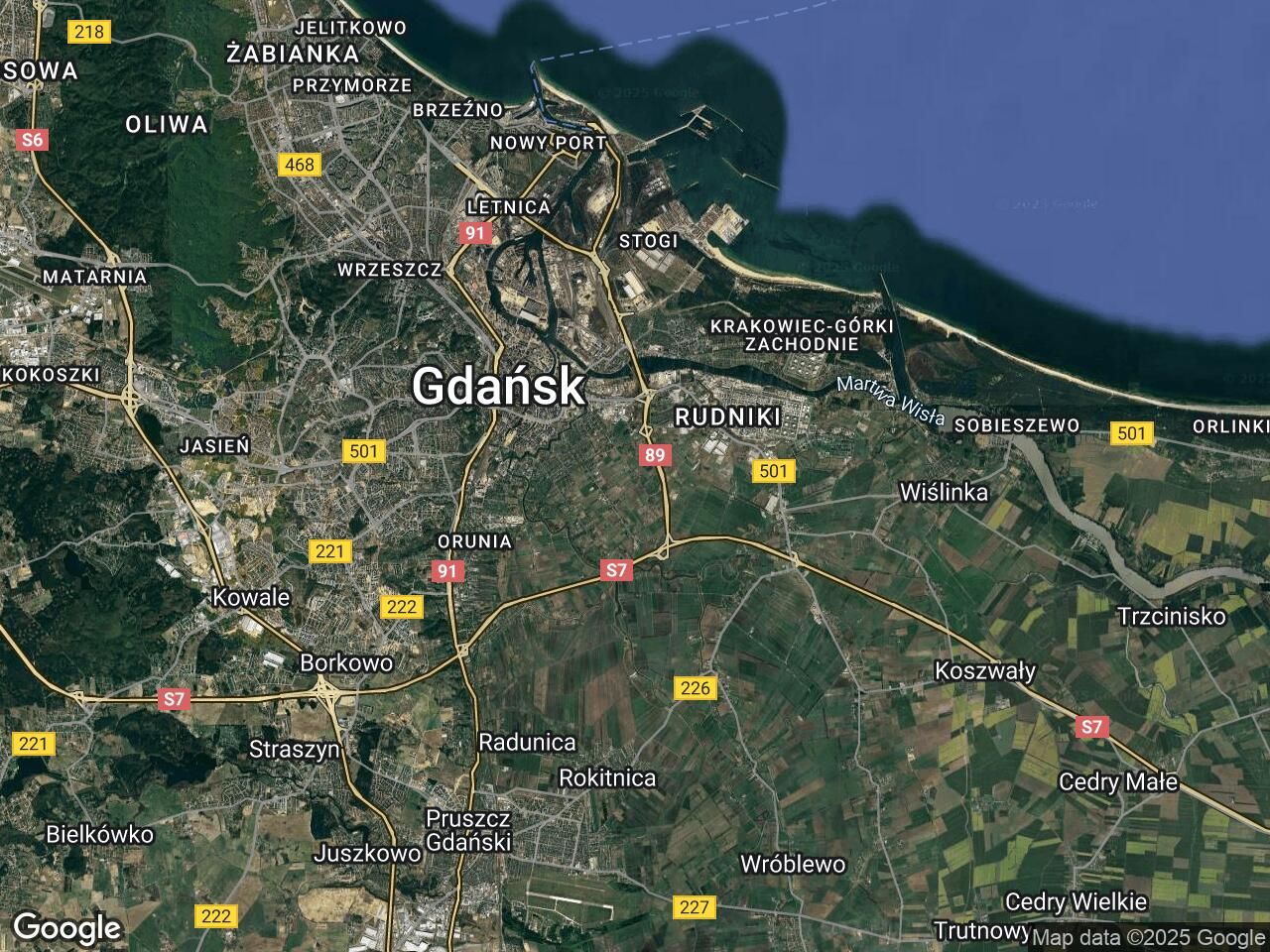 Działka rolno-budowlana Gdańsk Olszynka, ul. Zawodzie