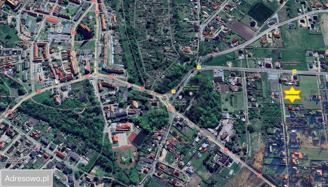 Działka budowlana Chojna, ul. Klonowa. Zdjęcie 1