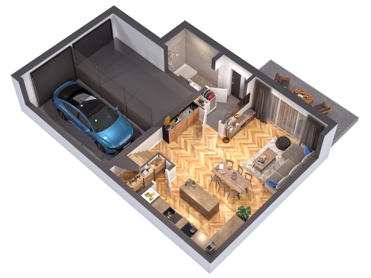 bliźniak, 6 pokoi Szczytniki. Zdjęcie 16